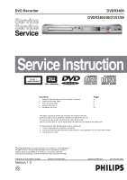 Philips - DVDR-3400-Service-Manual 